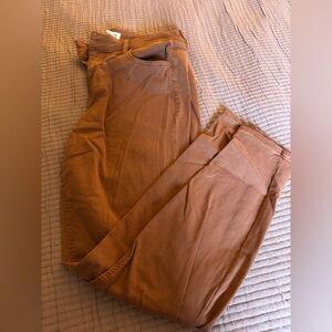 Women's Rust Color Jeans